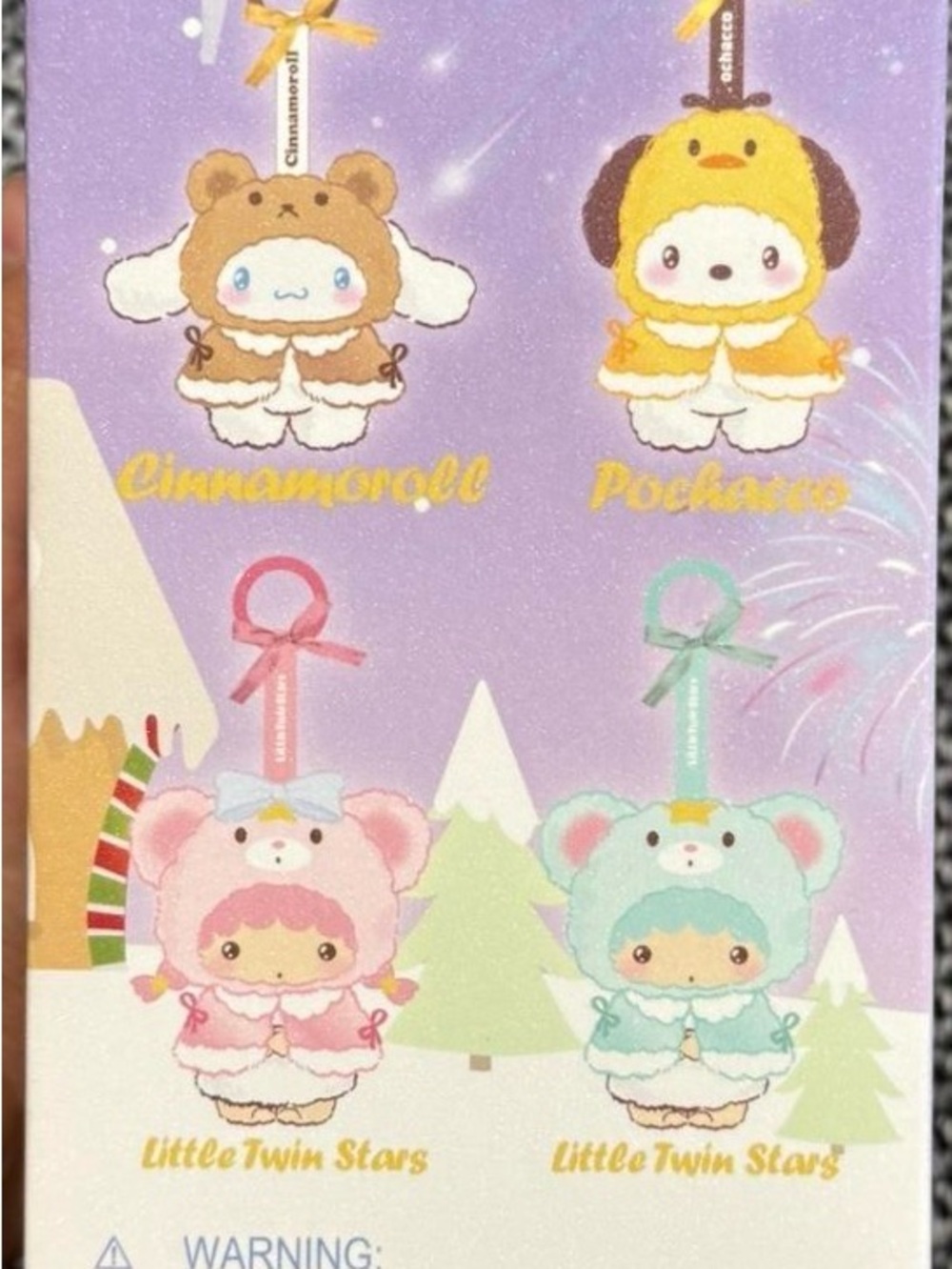 Sanrio Hello Kitty and Friends Little Cape Cinnamon Roll  Plush Keychain - Picture 3 of 11